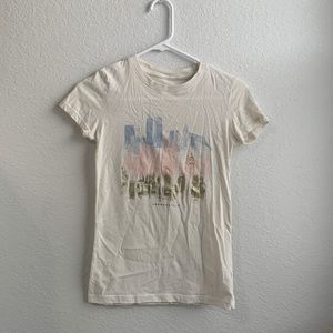 Cream T-shirt from AéRopostale